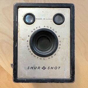 Vintage, antique AGFA ANSCO Shur Shot box camera
